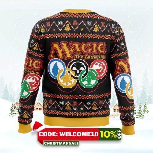 magic arena v1 magic the gathering ugly christmas sweater 2