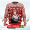 makima chainsaw man ugly christmas sweater 1