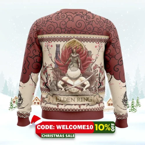 malenia blade of maquella ugly christmas sweater 2