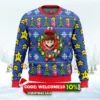 mario kart ugly christmas sweater 1