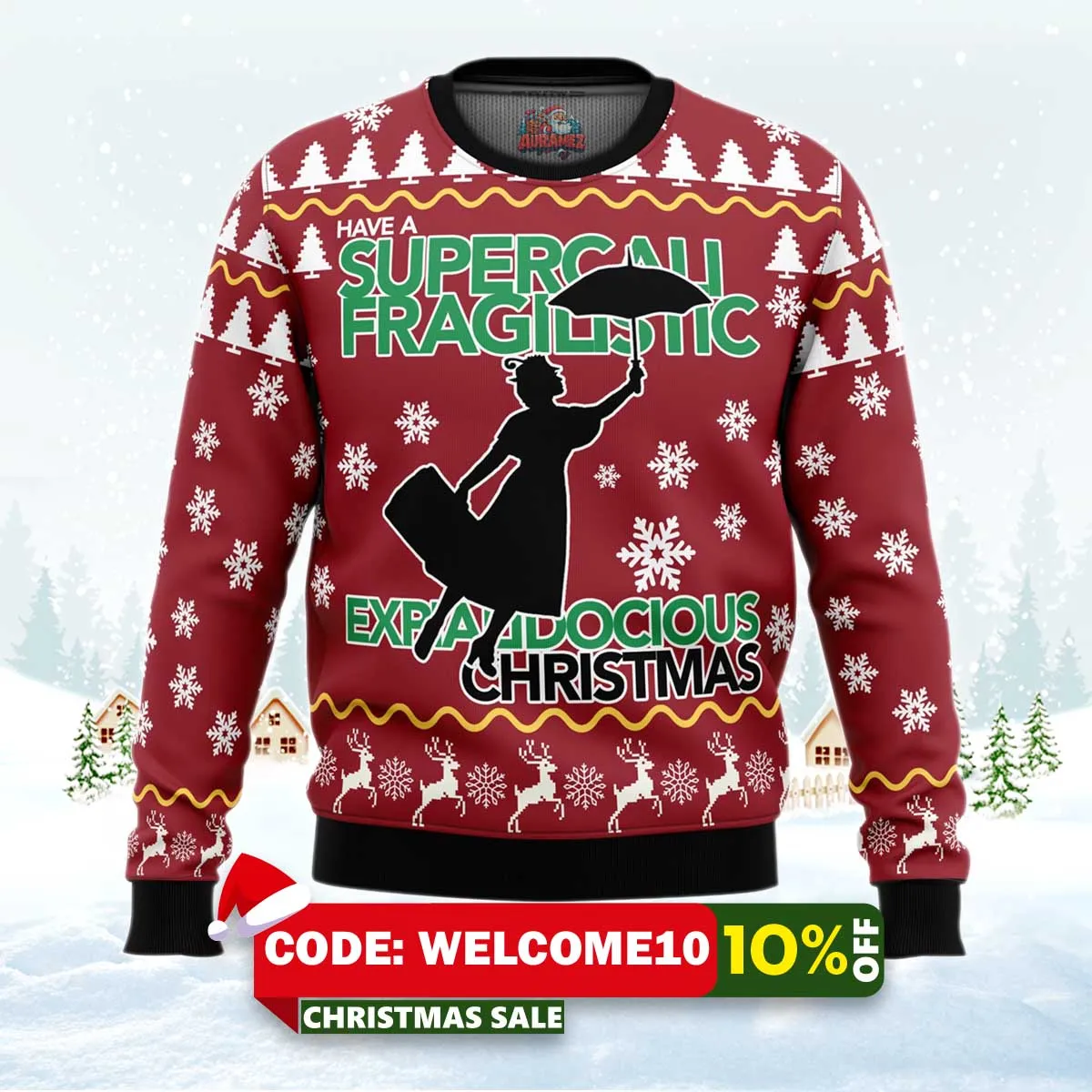 mary poppins ugly christmas sweater 1 mary poppins ugly christmas sweater 1