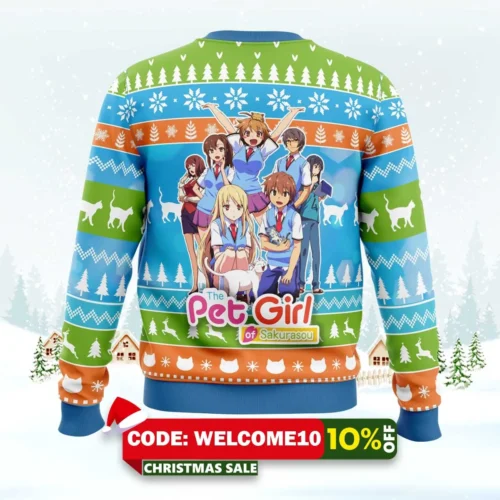 mashiro and friends ugly christmas sweater 2