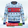 mega man mega holiday ugly christmas sweater 1