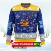 mega merry christmas mega man ugly christmas sweater 1