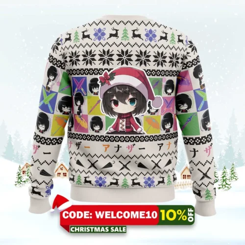 mei misaki another ugly christmas sweater 2
