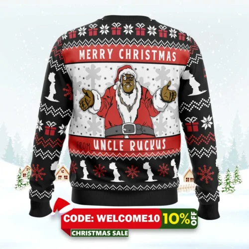 Merry Christmas From Uncle Ruckus Ugly Christmas Sweater 1 merry christmas from uncle ruckus ugly christmas sweater 2
