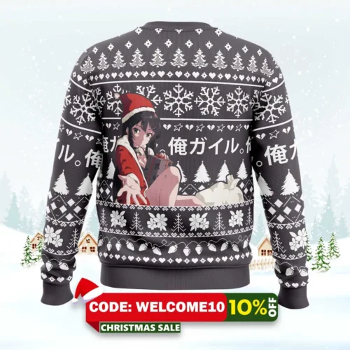 merry christmas yukino my teen romantic comedy snafu ugly christmas sweater 2