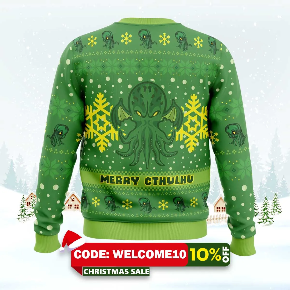 merry cthulhu ugly christmas sweater 2 merry cthulhu ugly christmas sweater 2