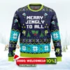 merry jingly invader zim ugly christmas sweater 1