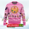 merry senshi sailor moon ugly christmas sweater 1
