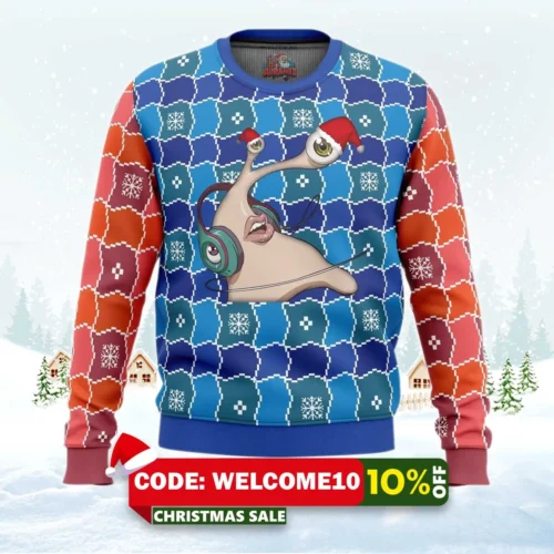 migi parasyte ugly christmas sweater 1