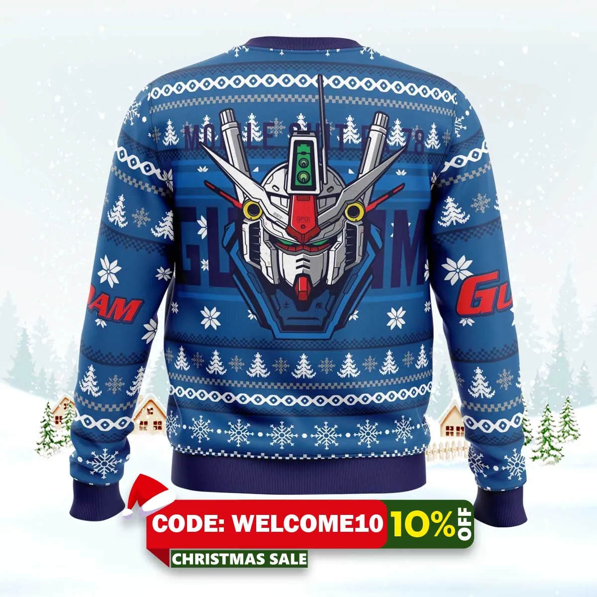 mobile suit rx 78 gundam ugly christmas sweater 2 mobile suit rx 78 gundam ugly christmas sweater 2