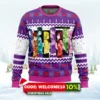 monogatari girls bakemonogatari ugly christmas sweater 1
