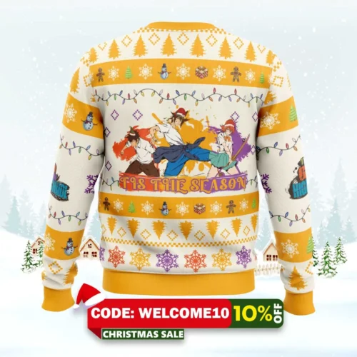 mori x daewi x mira ugly christmas sweater 2