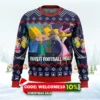 move it football head ugly christmas sweater 1