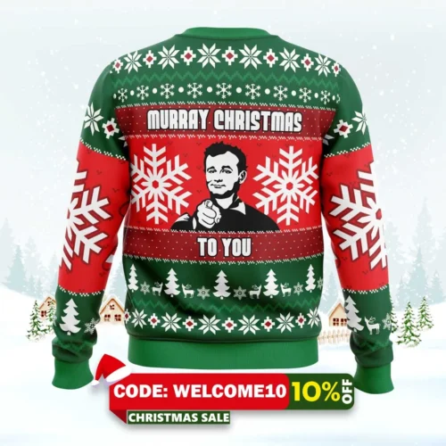 murray christmas ugly christmas sweater 2