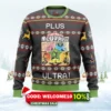 my hero academia plus ultra ugly christmas sweater 1