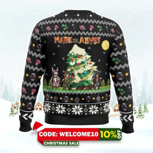 nanachi riko reg christmas made in abyss ugly christmas sweater 2