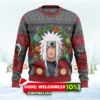 naruto jiraiya ugly christmas sweater 1