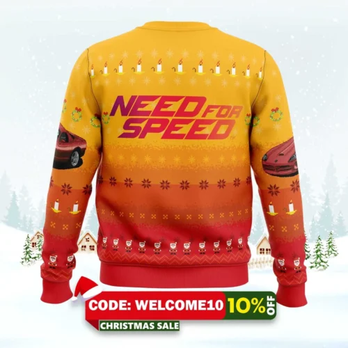 need for christmas need for speed ugly christmas sweater 2