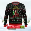 nerdy christmas the it crowd ugly christmas sweater 1