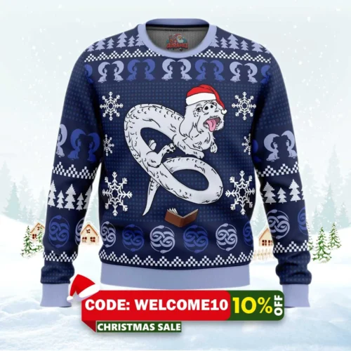 neverending christmas neverending story ugly christmas sweater 1