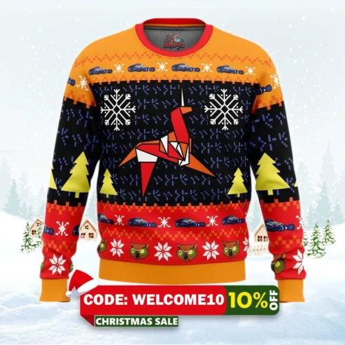 nexus xmas blade runner ugly christmas sweater 1