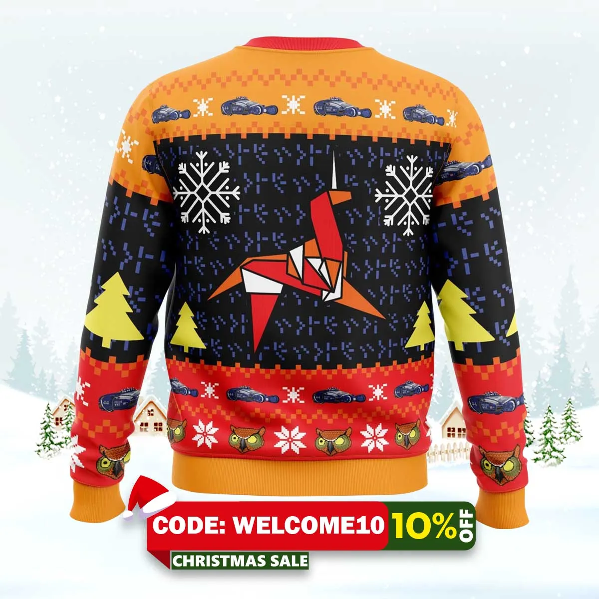 nexus xmas blade runner ugly christmas sweater 2 nexus xmas blade runner ugly christmas sweater 2
