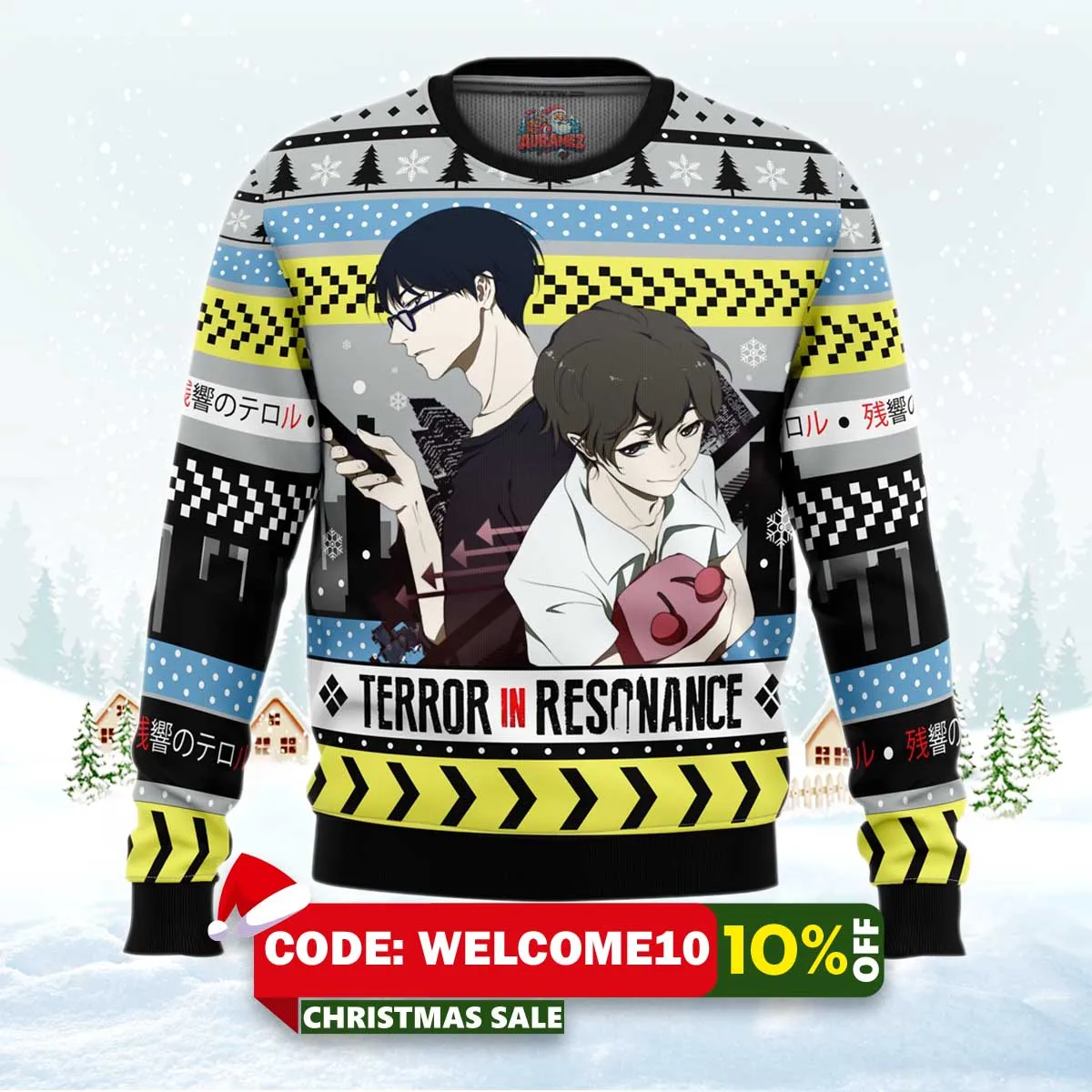 nine and twelve terror in resonance ugly christmas sweater 1 nine and twelve terror in resonance ugly christmas sweater 1