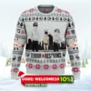 nine x lisa x twelve terror in resonance ugly christmas sweater 1
