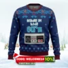 nintendo made in the 80s ugly christmas sweater 1