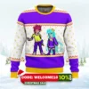 no game no life sprites ugly christmas sweater 1