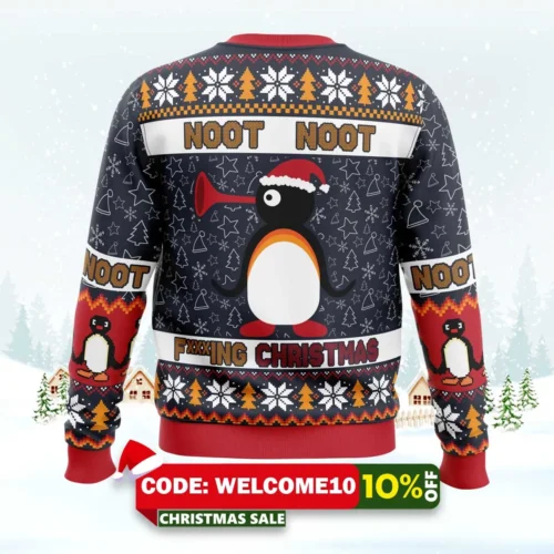 noot christmas pingu ugly christmas sweater 2