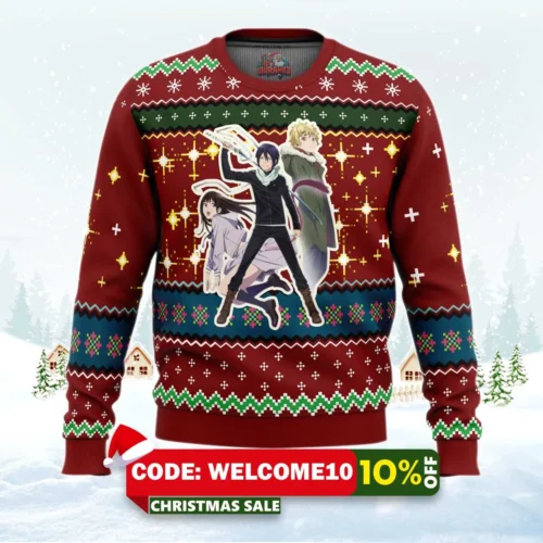 noragami ugly christmas sweater 1