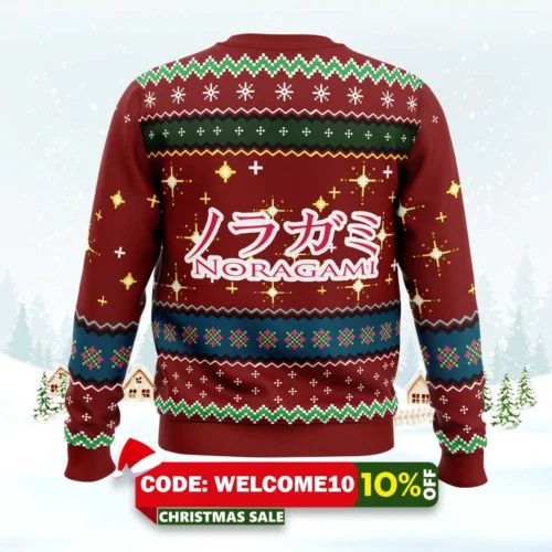 Noragami Ugly Christmas Sweater 1 noragami ugly christmas sweater 2