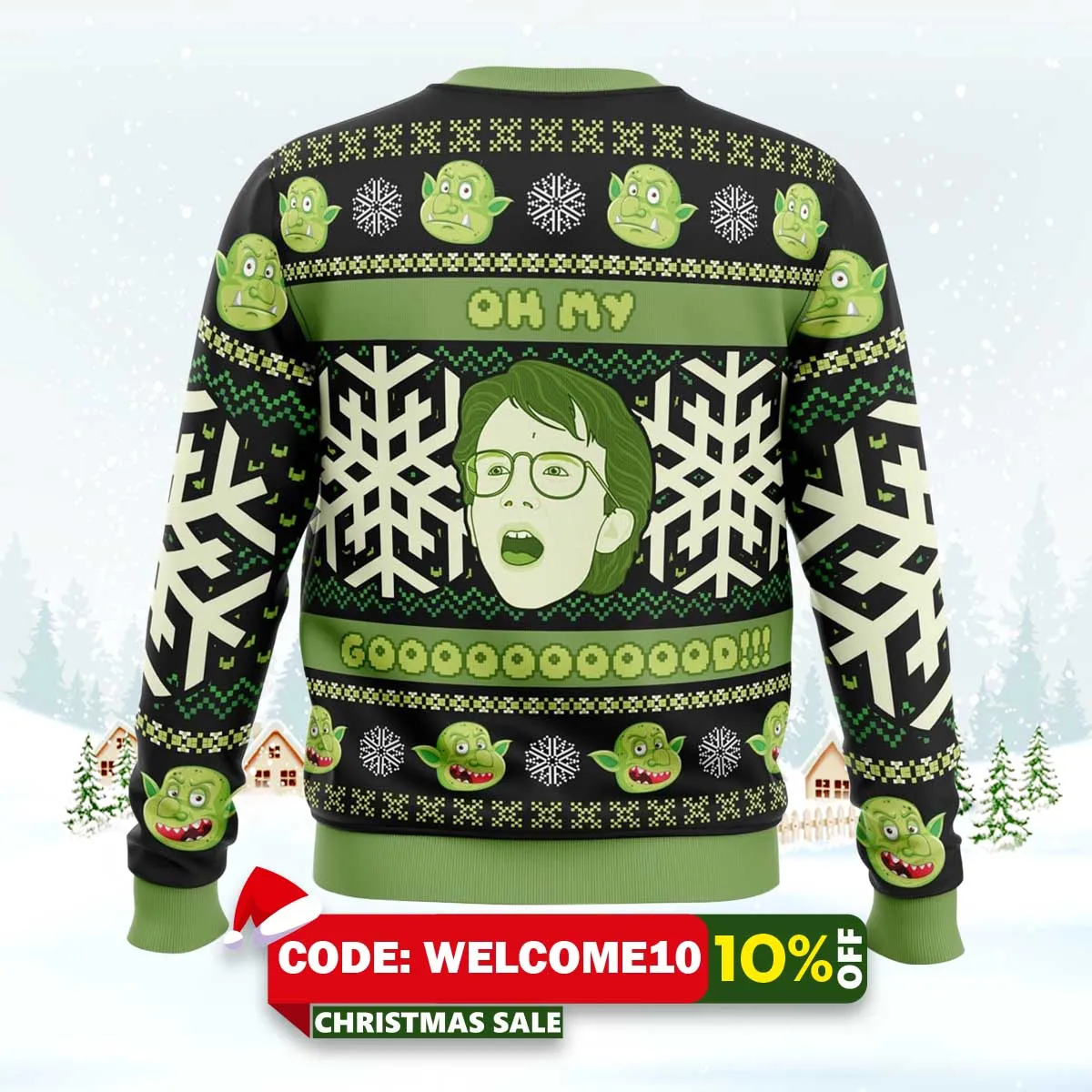 omg troll 2 ugly christmas sweater 2 omg troll 2 ugly christmas sweater 2