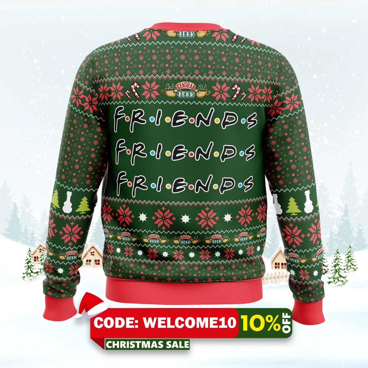 phoebe's christmas song friends ugly christmas sweater 2 phoebe's christmas song friends ugly christmas sweater 2