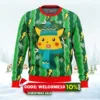 pikachu pokemon ugly christmas sweater 1