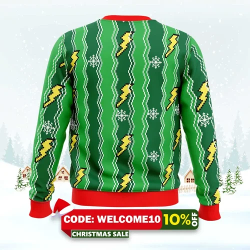 Pikachu Pokemon Ugly Christmas Sweater 1 pikachu pokemon ugly christmas sweater 2