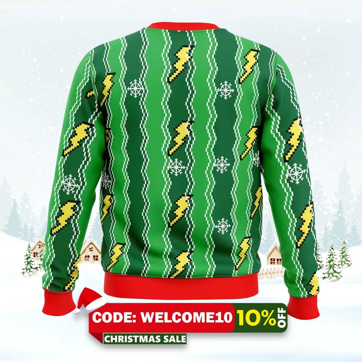 pikachu pokemon ugly christmas sweater 2 pikachu pokemon ugly christmas sweater 2