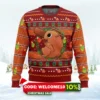 pochita chainsaw man ugly christmas sweater 1