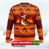 pokemon charmander ugly christmas sweater 1