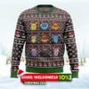 pokemon eeveelution ugly christmas sweater 1