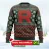 pokemon team rocket ugly christmas sweater 1