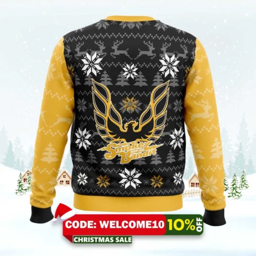 pontiac firebird smokey and the bandit ugly christmas sweater 2