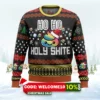 poop ugly christmas sweater 1