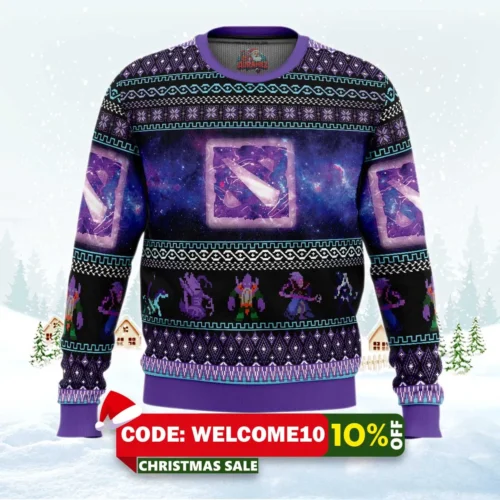 radiant dota 2 ugly christmas sweater 1