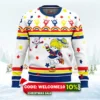 rainbow brite ugly christmas sweater 1