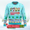raku and friends nisekoi false love ugly christmas sweater 1