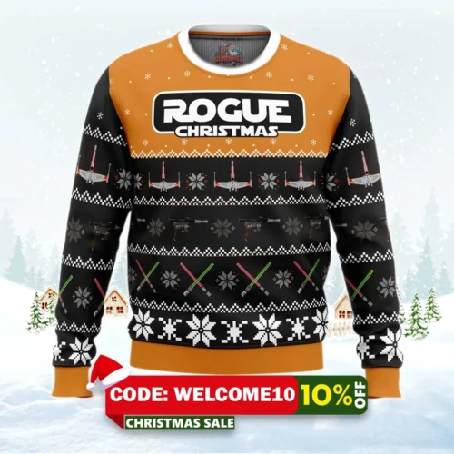 rogue christmas star wars ugly christmas sweater 1